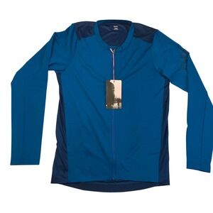 Rapha Pro Team Lightweight Long Sleeve Cycling Jersey Blue Large NWT